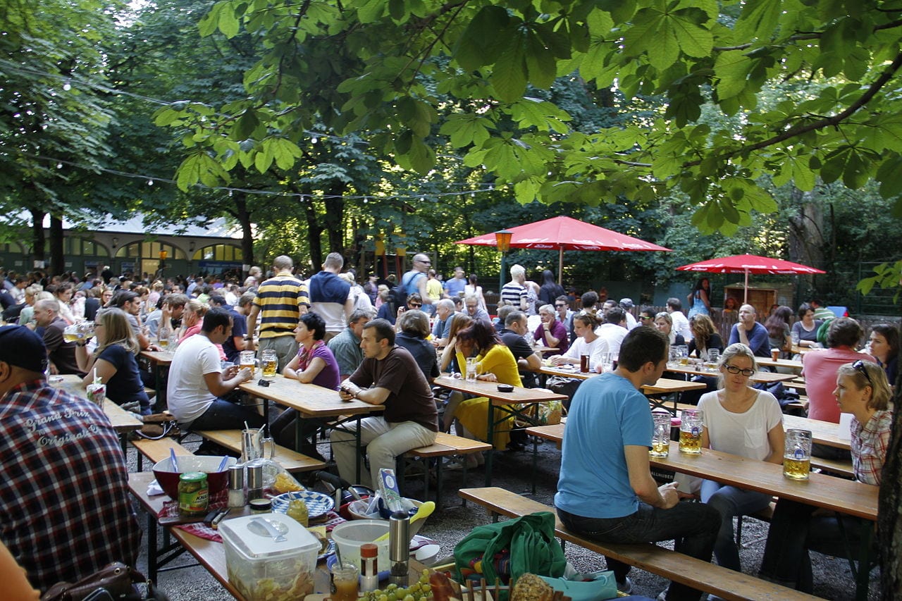 Biergarten Hofbräukeller in München